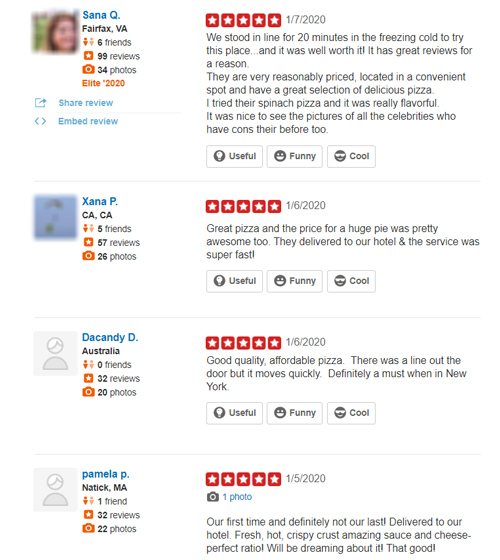 Yelp Review - A Way Of Social Proofing