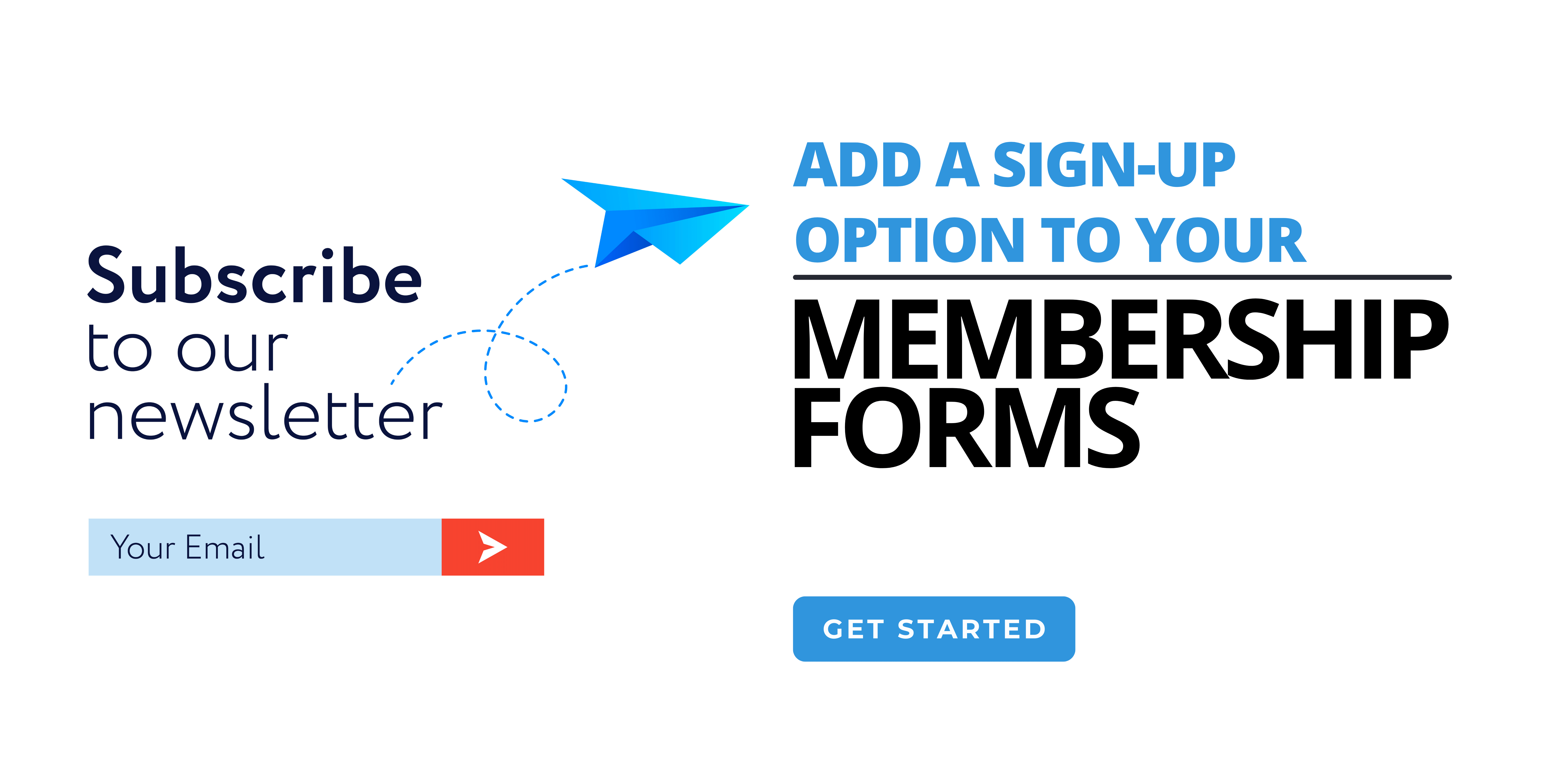 email sign up form