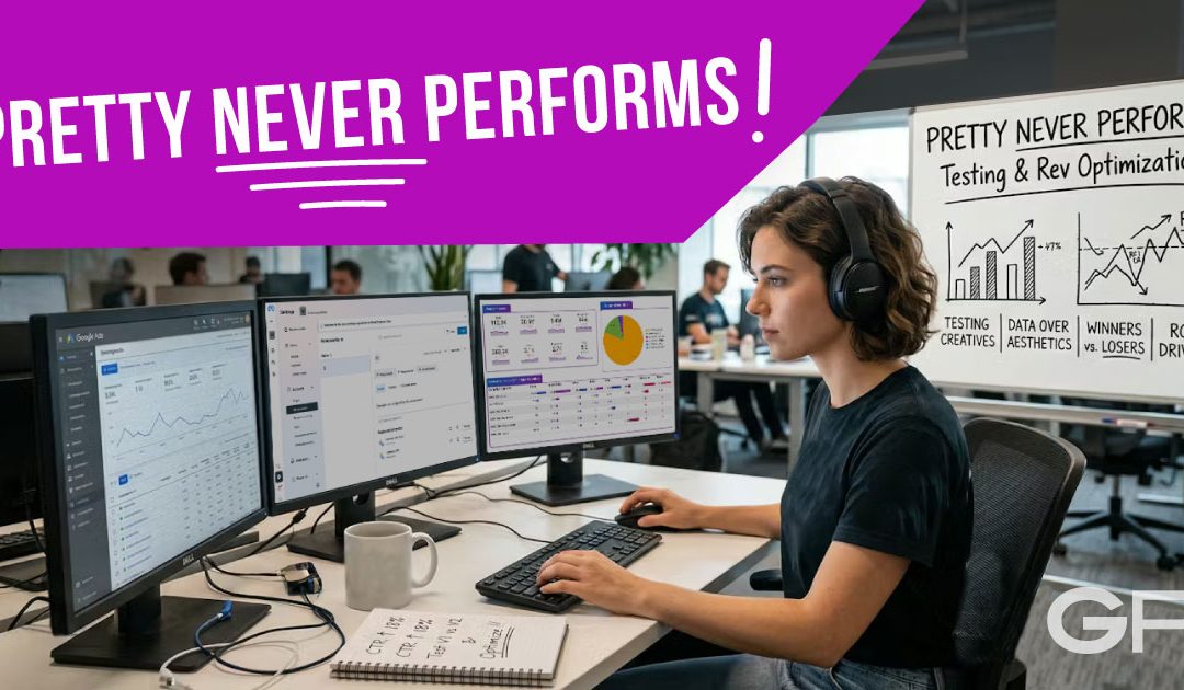 Ad Creative Optimization: Pretty Never Performs ☕ How to Test Advertising Creatives to Discover Designs that Drive Revenues