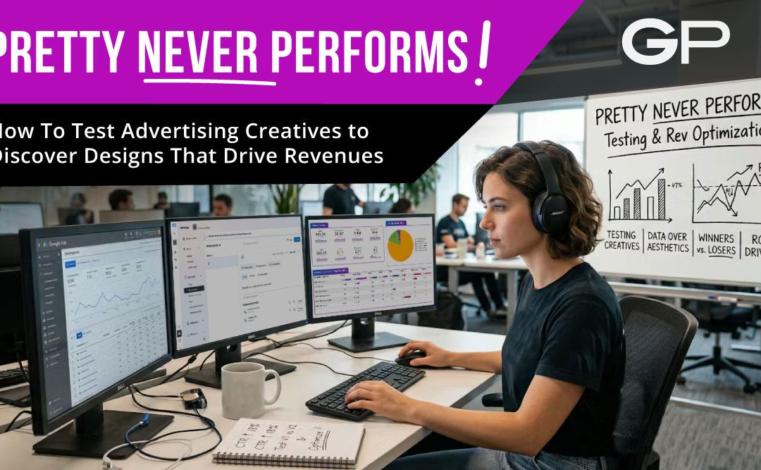 Ad Creative Optimization: Pretty Never Performs 🚥 How to Test Advertising Creatives to Discover Designs that Drive Revenues